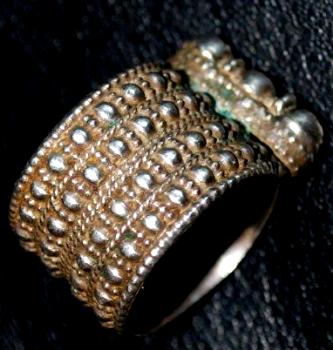 Omani antique silver ring